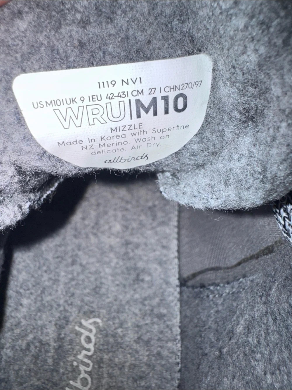 N/A allbirds runner